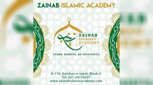 "Zainab Islamic Academy Admissions Open for Hifz and Nazra Programs, Forest Pathway Background"